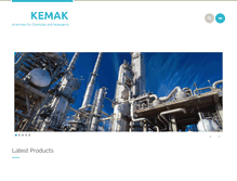 Tablet Screenshot of kemak-eg.com